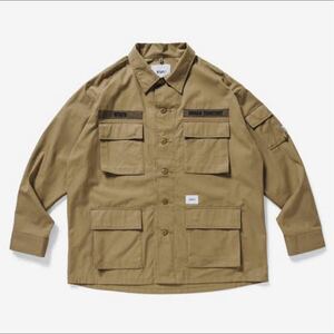 WTAPS 21SS JUNGLE 02 LS ベージュ XLサイズ