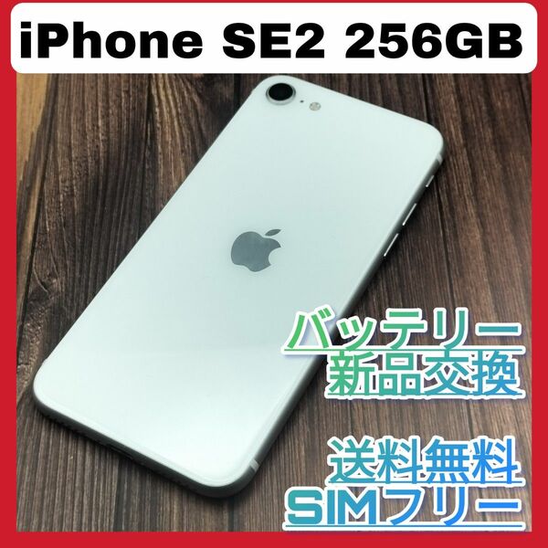 iPhone SE 第2世代 WHITE 256GB 大容量バッテリー新品