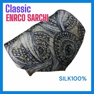 Classic ENRICO SARCHIネクタイ ｴﾝﾘｺ ｻｰﾁ SILK100% 003