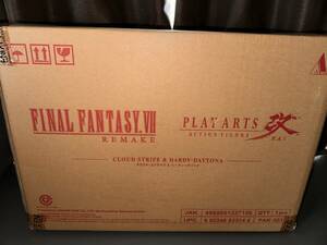 FINAL FANTASYⅦ REMAKE PLAYARTS ACTION FIGURE CLOUD STRIFE＆HARDY-DAYTONA