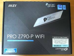 ★美品★ MSI製ATXマザーボード PRO Z790-P WIFI LGA1700 DDR5