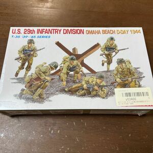 252★未開封品★プラモデル 1/35 アメリカ第29歩兵師団 (オマハビーチ D-DAY 1944) [6211] 【再生産】