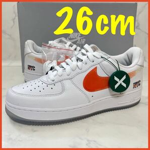 ★送料無料★【新品】26cm KITH Nike Air Force 1 Low キス ナイキ エアフォース ロー ホワイト ラッシュブルー ブリリアントオレンジ