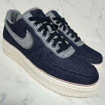 送料無料★【新品】27cm 3×1 Nike Air Force 1 Denim スリー・バイ・ワン × ナイキ エアフォース1 ロー デニムパック ダークインディゴ _画像3