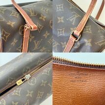 ◆ ルイ ヴィトン LOUIS VUITTON モノグラム パピヨン 26 ハンドバッグ M51386 ブラウン 筒形 レディース かばん_画像10