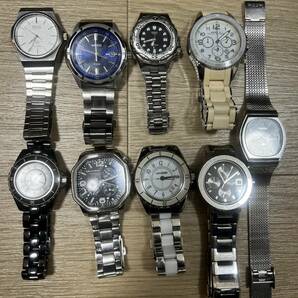 ★ MEN'S,BOY'S WATCH /CASIO,SEIKO,CITIZEN,動作未確認,いろいろまとめて9個 【中古品,現状渡し】 の画像1