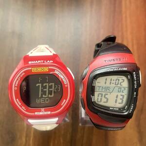 ★SEIKO セイコー TOKYO MARATHON 2016 S620-00A0 クォーツ★ CASIO SPORTS PHYS TIMERS11 RFT-100 サッカー レフリー 審判用【ジャンク】 