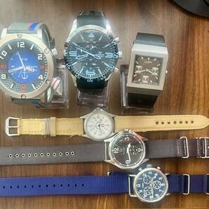 ★SWISS MILITARY◆TIMEX◆BEAUTY&YOUTH UNITED ARROWS◆VICEROY◆Regatta Cup◆Montana/電池交換済/クオーツ/腕時計 6個【動作確認済】 の画像1