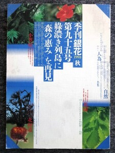 ■4ｂ11　季刊「銀花」　1993　第95号　秋　森の恵み　小笠原・熊野・高知・北海道　京都・時代祭　結びの風流　文化出版局