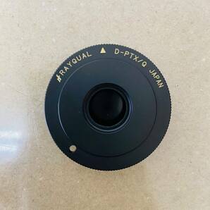 （RAYQUAL製） CAMERA LENS ADAPTER D-PTQ  箱あり目立つ傷汚れなし i17683 ネコポス発送の画像2