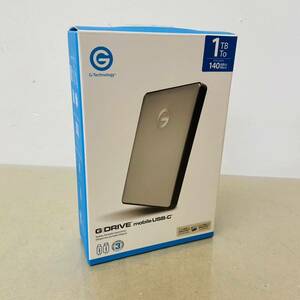  unopened unused G-Technology portable HDD 1TBs.-s gray G-DRIVE Mobile USB-C i17932 60 size shipping 
