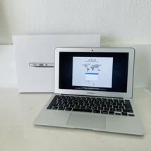 MacBook Air 1.4GHz デュアルコア Core i5 4GB 128GB MD711J/B 　箱あり 　i18030 　80サイズ発送　　充放電回数48回　_画像1