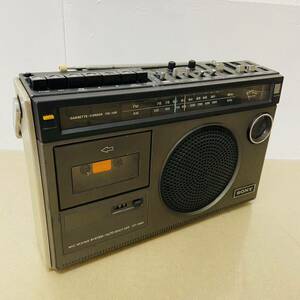  Junk SONY Sony CF-1980 FM/AM radio cassette recorder i17104 100 size shipping 