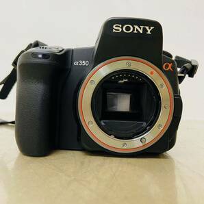 動作品 SONY  ソニー  デジタル一眼 α350 DSLR-A350  レンズ2本セット  i1792460サイズ発送 の画像2