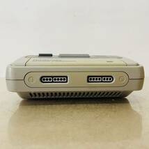 現状品　ゲーム スーパーファミコン 本体 　SHVC-001　ソフト付き　桃鉄　FF　i17142　80サイズ発送　　通電確認済み　_画像5