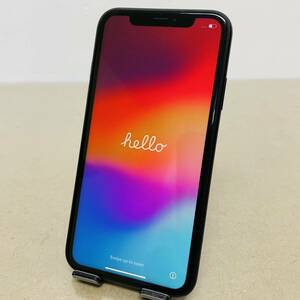 ソフトバンク　判定◯　 iPhone XR 64GB ブラック MT002J/A 　バッテリー最大容量90%　　i18130 コンパクト発送　