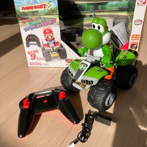 マリオカートバギー R/C ヨッシー kyosho京商 ラジコン MARIO CART 中古箱あり 動作確認済み の画像1