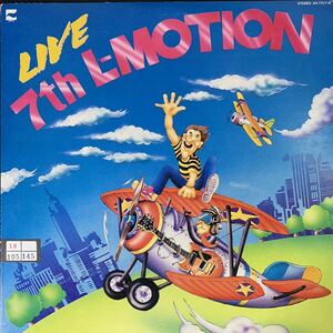 【めんたいロック】LIVE 7th L-MOTION ウインド・ブレイカーズ ホット・ポイント AX7317A 自主盤 見本盤 福岡アマチュアバンド 野呂一生 