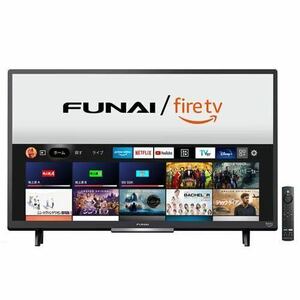 中古☆美品☆FUNAI FireTV FL-32HF140 ブラックモデル Alexa対応リモコン付属 HD液晶テレビ 32V型