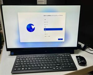 NEC 液晶一体型 デスクトップパソコン LAVIE Direct DA WEBカメラ付き