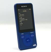 ◆◇概ね美品　バッテリー良好！　SONY WALKMAN NW-E083 4GB ブルー◇◆_画像2