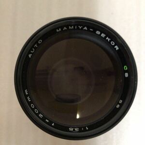 ★現状品★レンズ マミヤ MAMIYA-SEKOR CS 58 1:3.5 200mm AUTO 