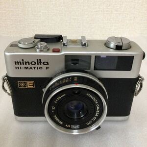 【20】★現状品★フィルムカメラ ミノルタ minolta HI-MATIC F ハイマチック 