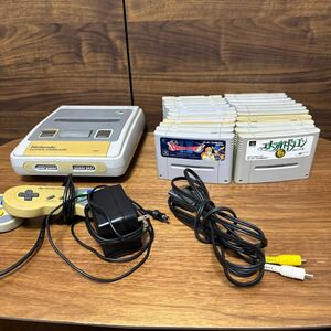 【動作品】スーパーファミコン本体&ソフト23本セット