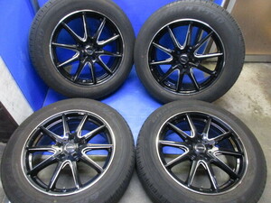 クロススピード　７J18+38　5/114+ダンロップ　225/60R18　RAV4　エクストレイルT32　フォレスターSK　CX5