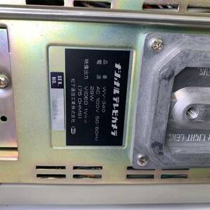 National ナショナル テレビカメラ WV-340 昭和レトロ ビンテージ 中古 ジャンク 現状品 szlpの画像7