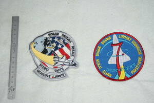  Space Shuttle cloth made mission patch NO4 unused . product 