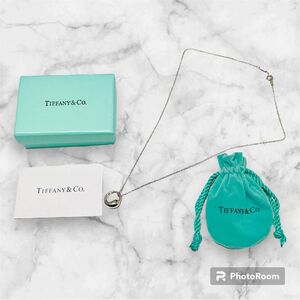 ティファニー TIFFANY エターナルサークル 傷少なめ 純正チェーン シルバー