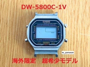 ☆ 即決 ☆ 希少品 DW-5800C-1V 海外限定 国内未発売 G-SHOCK Gショック CASIO カシオ ヴィンテージ