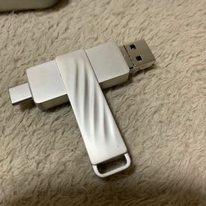 604t1320☆ USBメモリ タイプc 256GB 大容量 最速 小型 4in1 の画像3