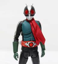 1/12 フィギュア用 布マフラー 赤 ワイヤー入 フィギュアーツ 等々 【微光沢】 シン仮面ライダー Figuarts 1号 2号用_画像2