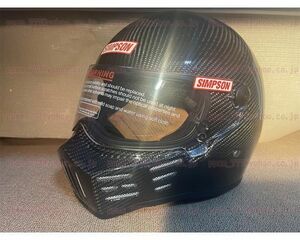 1* новый товар! супер-легкий в Японии не продается M309 Simpson способ specification ATV-8 волокно стакан full-face CRG шлем *! размер L уголь элемент волокно 