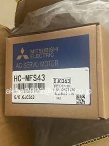 新品★ MITSUBISHI/三菱電機 HC-MFS43 サーボモーター【６ヶ月保証】