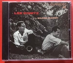 【CD】リー・コニッツ「Lee Konitz with Warne Marsh」国内盤 盤面良好 [02110260]