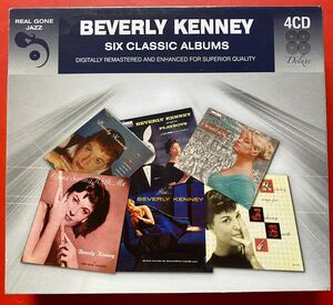【4CD】Beverly Kenney「Six Classic Albums」 ビヴァリー・ケニー 輸入盤 盤面良好 [11220467]