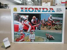 9343　【バイクカタログ】ホンダ HONDA RIDE ON.SPORTS SPIRITS パンフレット_画像1