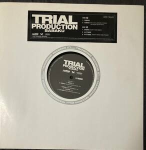 Trial Production / Sabaku 12inch レコード　DJ HIKARU BLASTHEAD remix b