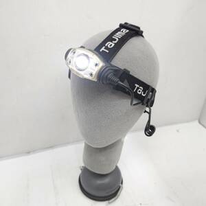 送料無料h58855 タジマ ヘッドライト E501D LED TAJIMA 大径照射 良品　ヘッドランプ