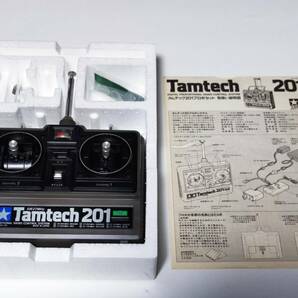 ジャンク扱い★タミヤ タムテック 201 Tamtech RC専用 プロポセット Tamtech201 田宮模型 コントローラ RC ラジコン 送信機の画像2
