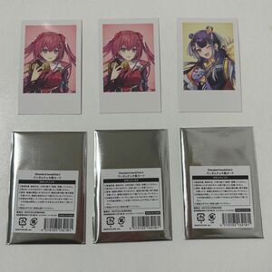 にじさんじ【Standard Goods】Vol.3 ランダムチェキ風カード　天ヶ瀬むゆ 海妹四葉 3枚セット