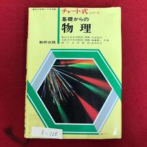 f-128 ※4/ 基礎からの物理 高校の学習と大学受験 チャート式シリーズ 初版第1刷/昭和60年2月1日発行 力と運動 波動 電気と磁気 _画像1