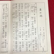 g-603 葵の歌 唯是震一 作曲 中島雅楽之都 著 前川出版社 昭和54年7月20日発行 琴 楽譜 楽器 日本 伝統芸能 ※4_画像3