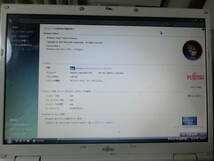 ジャンク品 FUJITSU PC FMV-BIBLO NF/B40 W Vista Celeron550 2.0GHz メモリ2GB HD99GB DVD 映像モニターに有効活用_画像4