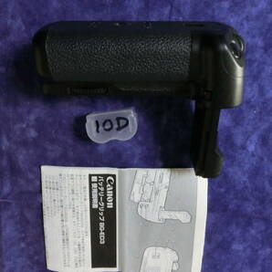 Canon BATTERY GRIP BG-ED3 キヤノン バッテリーグリップ 先端キャップ付 未確認 使用説明書付 の画像5