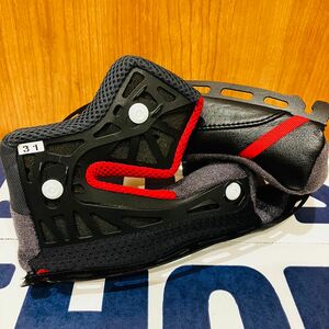 美品 SHOEI X-Fourteen(X-14) 薄手チークパッド31