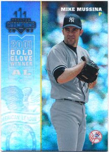 Mike Mussina MLB 2003 Donruss Champions Holofoil Parallel 25/25 パラレルカード マイク・ムッシーナ ラストナンバー